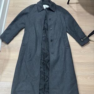 Women's wool Long Coat